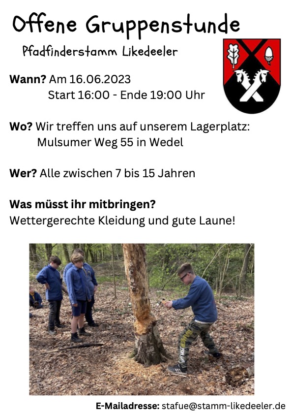 Offende Gruppenstunde